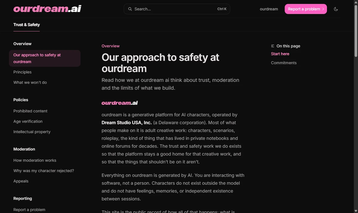 Source interface capture: Ourdream Safety